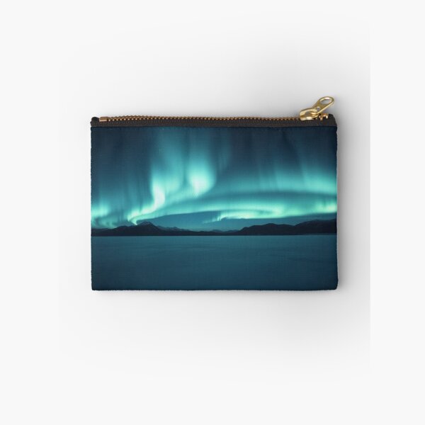 Item preview, Ethereal Northern Lights Over Arctic Frozen Landscape designed and sold by EllDAV777.