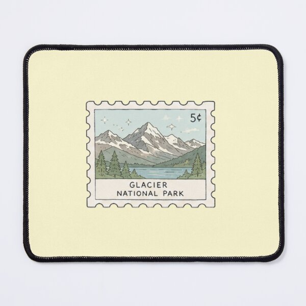 Item preview, Glacier National Park Stamp designed and sold by Aquabat25.