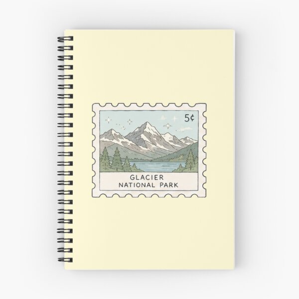 Item preview, Glacier National Park Stamp designed and sold by Aquabat25.