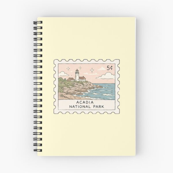 Item preview, Acadia National Park Stamp designed and sold by Aquabat25.