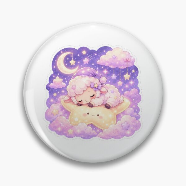 Item preview, Star Cloud Sheep Sticker  designed and sold by blossomfun.