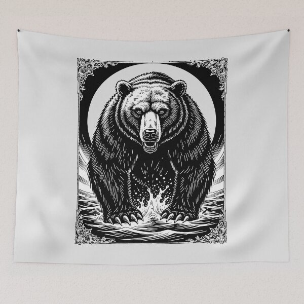 Item preview, Torngarsuk Bear Spirit of the Deep North designed and sold by taiche.