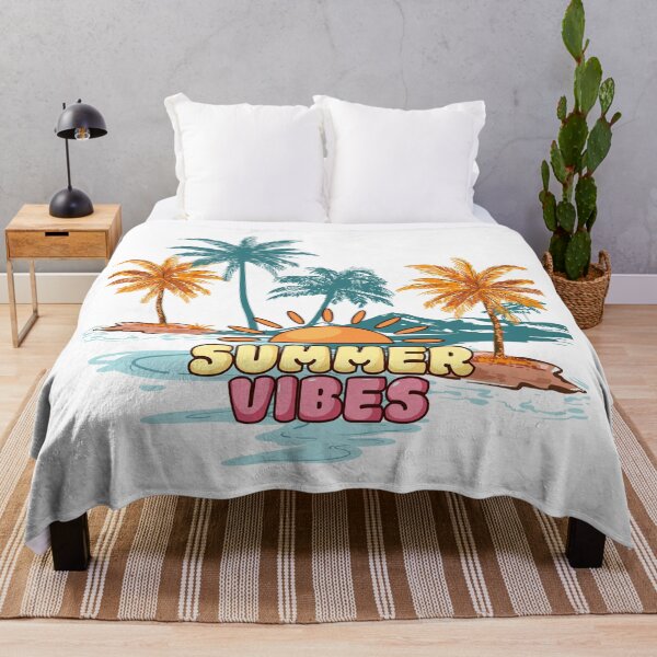 Item preview, Retro Summer Vibes Tropical Palm Trees Sunset designed and sold by Doodle_Craze.