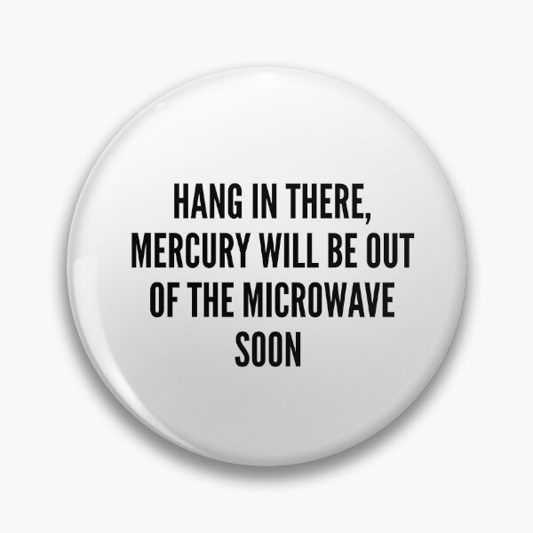 Item preview, Hang In There Mercury Retrograde Funny Astrology Quote designed and sold by HelpmeImpooor.