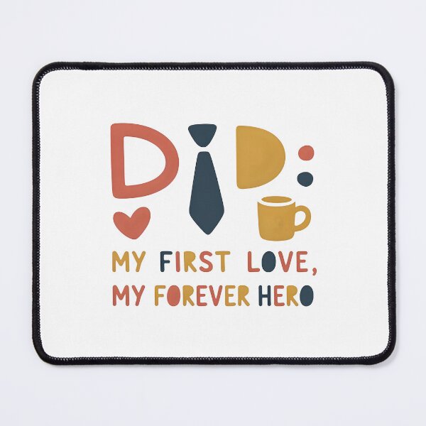 Item preview, My First Love, My Forever Hero designed and sold by nimmitrends.