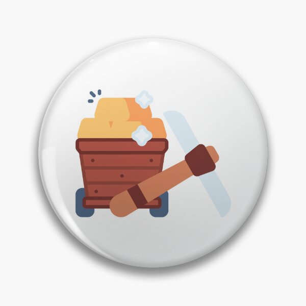 Item preview, Gold Mining Operation - Extraction Industry Sticker for Resource & Production designed and sold by Tr Creative Design.