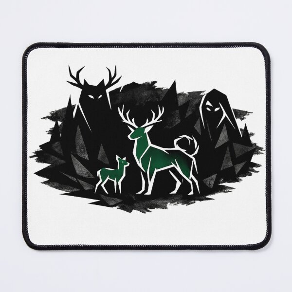 Item preview, Mythical Forest Spirits Geometric Art designed and sold by tineldesign.