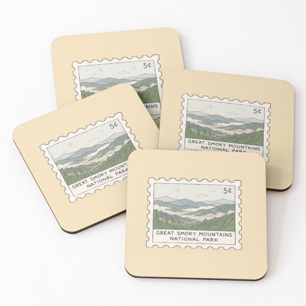 Item preview, Great Smoky Mountains National Park Stamp designed and sold by Aquabat25.