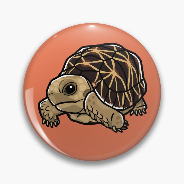 Item preview, Burmese Star Tortoise Japanese Pop Art designed and sold by Rie-TortoTurtle.