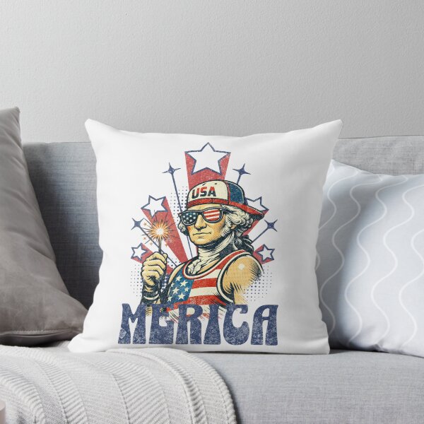 Item preview, George Washington 4th of July Merica designed and sold by Nacho Average Designs.