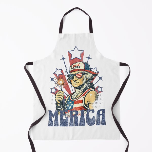 Item preview, George Washington 4th of July Merica designed and sold by Nacho Average Designs.
