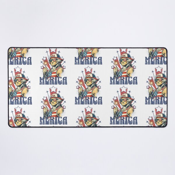 Item preview, George Washington 4th of July Merica designed and sold by Nacho Average Designs.