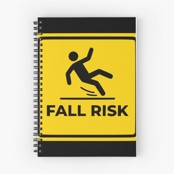 Item preview, Fall Risk Square Sign designed and sold by Imaginationbeyond.