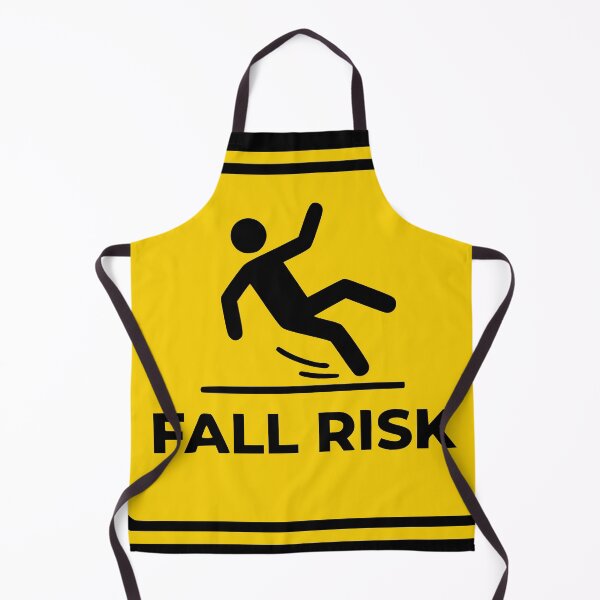 Item preview, Fall Risk Square Sign designed and sold by Imaginationbeyond.