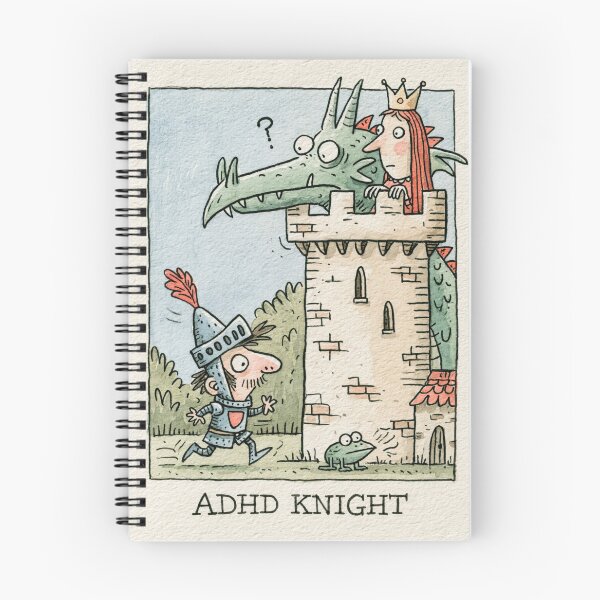 Item preview, ADHD Knight designed and sold by kalukoba.