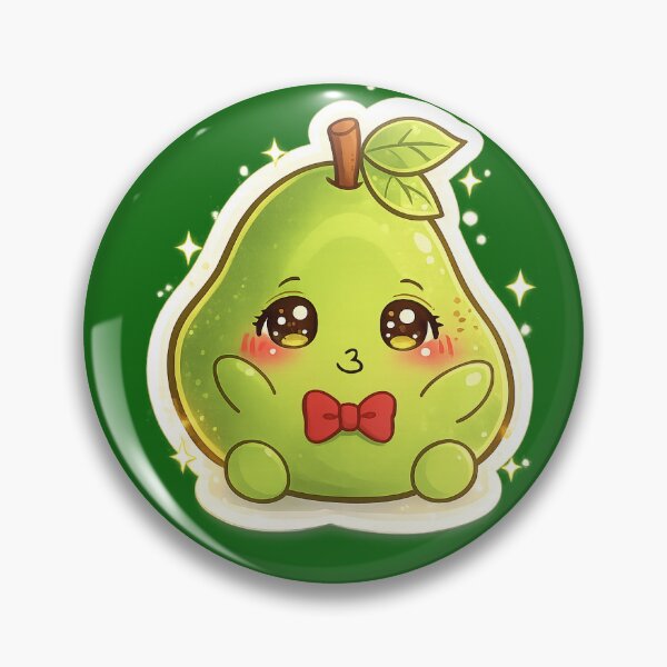 Item preview, PearBoo The Cute Blushing Pear ?✨ designed and sold by MoodPopz Studio.