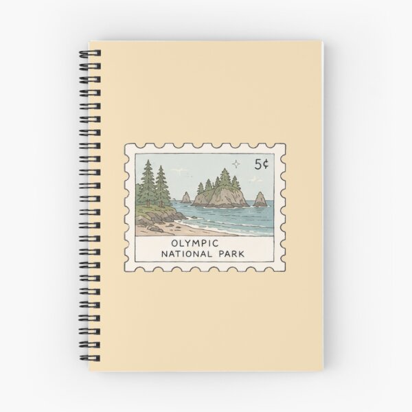 Item preview, Olympic National Park Stamp designed and sold by Aquabat25.