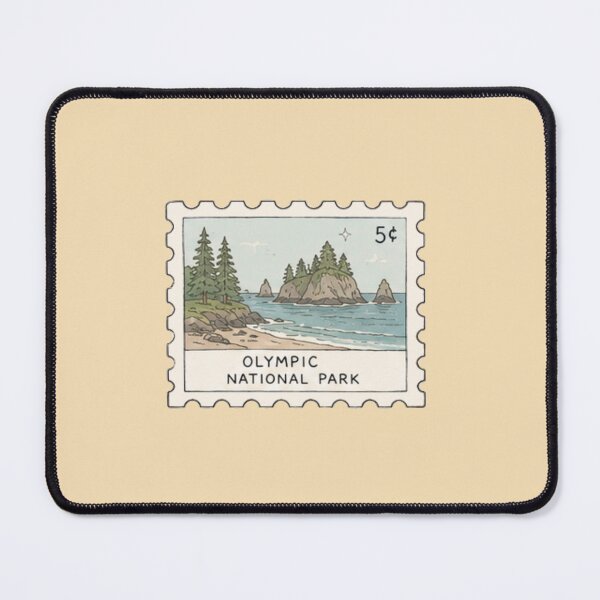 Item preview, Olympic National Park Stamp designed and sold by Aquabat25.