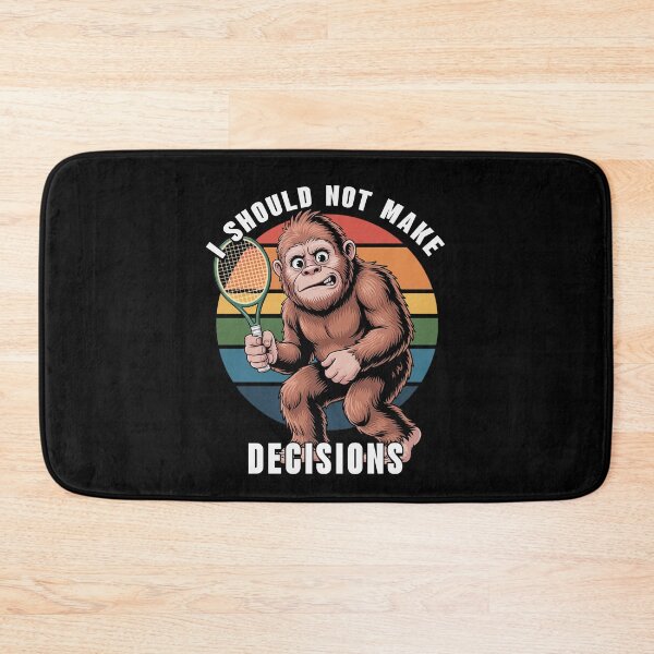 Item preview, I Should Not Make Decisions Funny Tennis Lover Gift designed and sold by Say It With Ink.