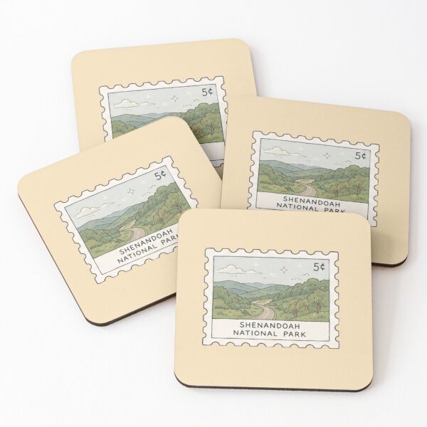 Item preview, Shenandoah National Park Stamp designed and sold by Aquabat25.