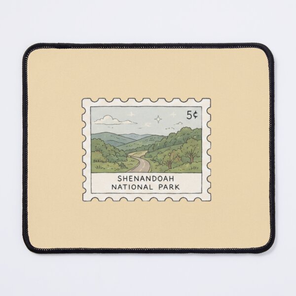 Item preview, Shenandoah National Park Stamp designed and sold by Aquabat25.