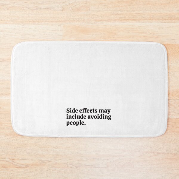Item preview, Side effects may include avoiding people. Sticker designed and sold by rebel-store21.