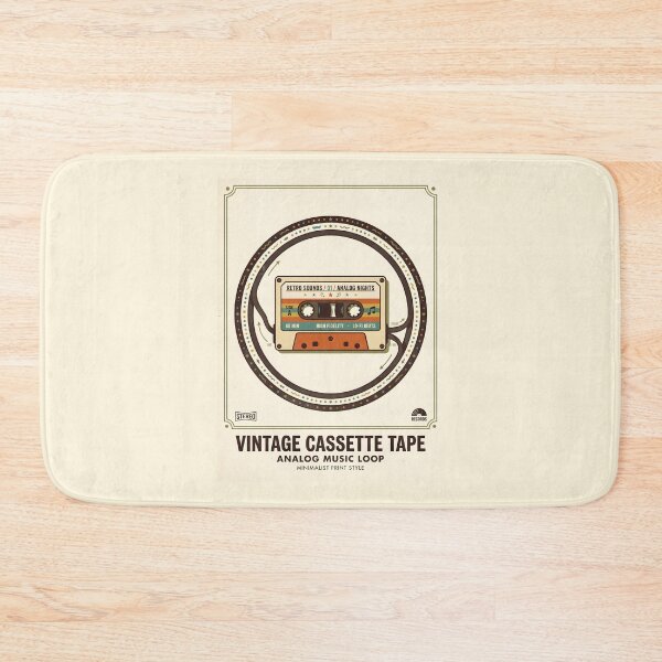 Item preview, Vintage Cassette Tape Analog Music Loop designed and sold by SplashTastic.