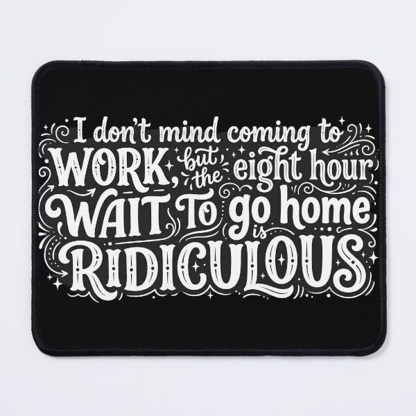 Item preview, I hate work designed and sold by Boom Bap Shop.