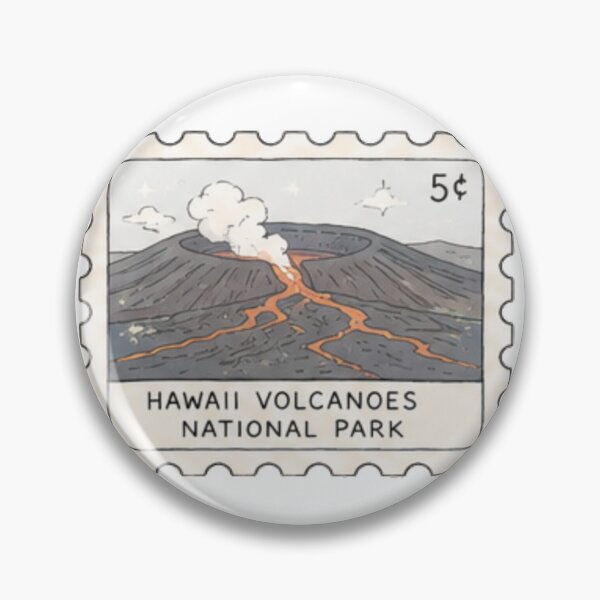 Artikelvorschau, Briefmarke des Hawaii Volcanoes Nationalparks entworfen und verkauft von Aquabat25.