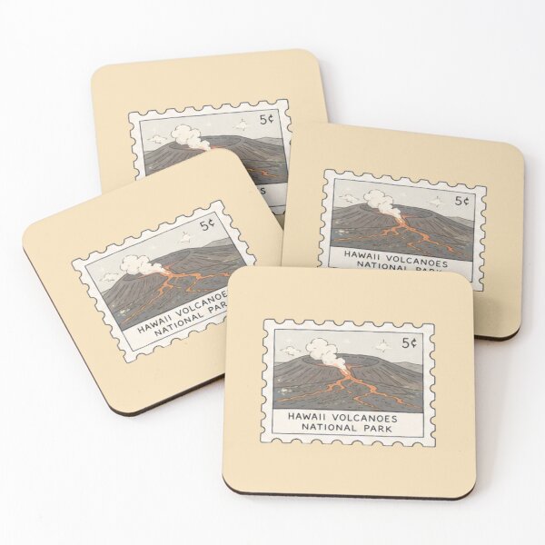 Item preview, Hawaii Volcanoes National Park Stamp designed and sold by Aquabat25.