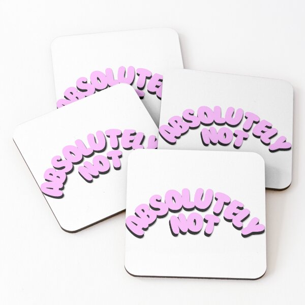 Item preview, Absolutely Not Funny Sarcastic Quote Bubble Text designed and sold by HelpmeImpooor.