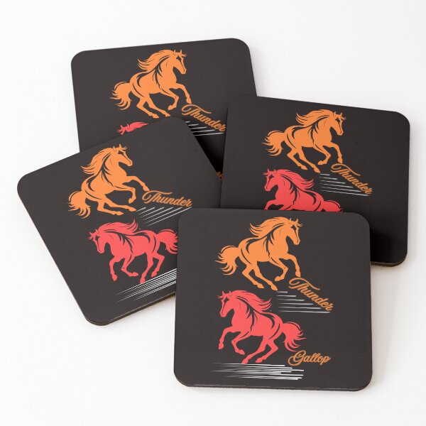 Item preview, Thunder Gallop – Wild Running Horses Design designed and sold by Tadeusz1.