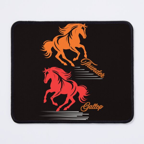 Item preview, Thunder Gallop – Wild Running Horses Design designed and sold by Tadeusz1.