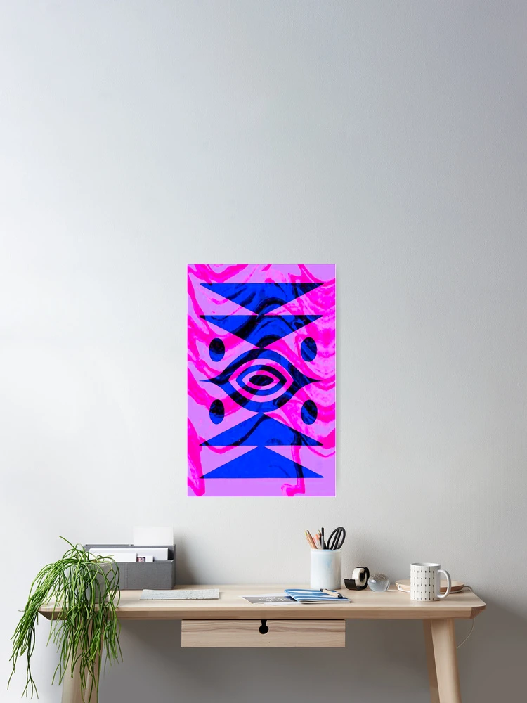 Thumbnail 2 of 3, Poster, Geometric Pattern designed and sold by ViaARTfactory.
