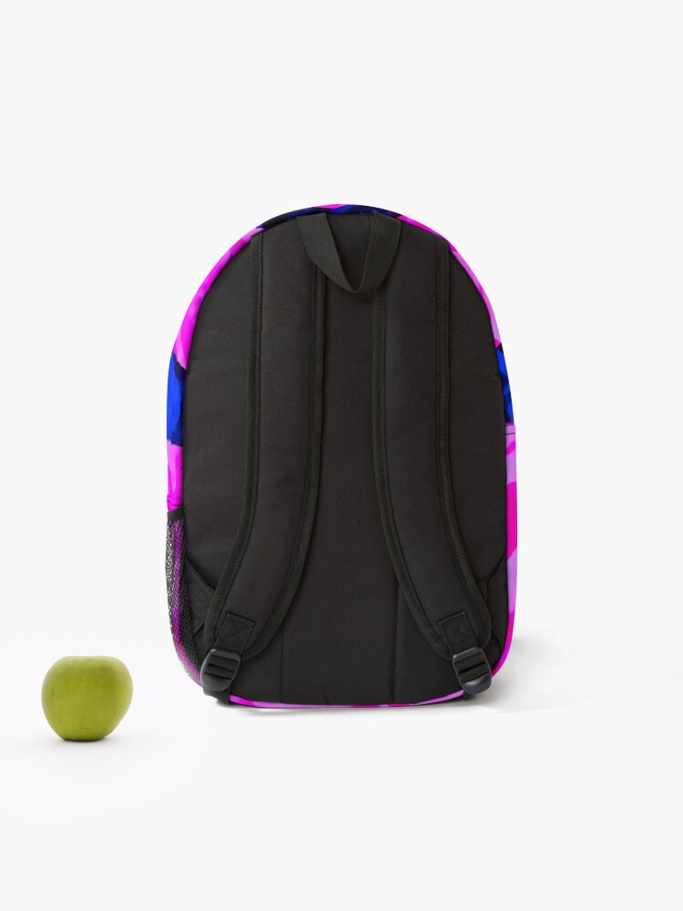 Thumbnail 2 of 3, Backpack, Geometric Pattern designed and sold by ViaARTfactory.