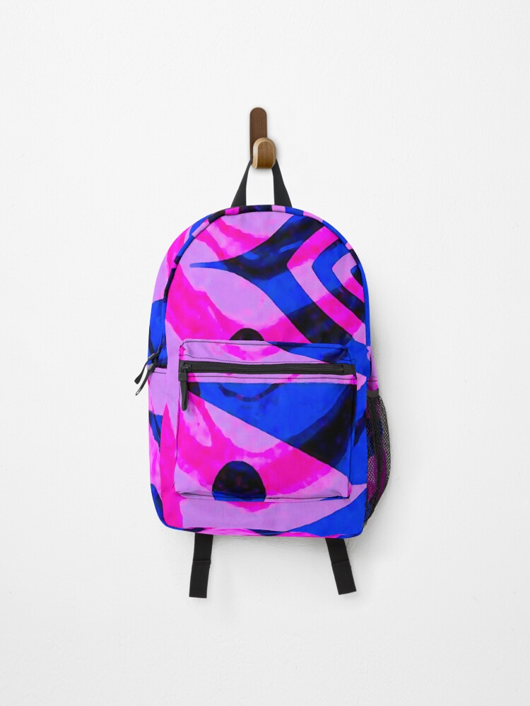 Thumbnail 1 of 3, Backpack, Geometric Pattern designed and sold by ViaARTfactory.