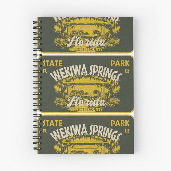 Item preview, Wekiwa Springs State Park, Orange County, Florida, badge design designed and sold by Wanderful-roads.
