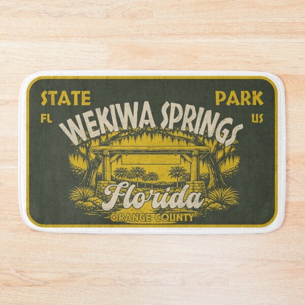 Item preview, Wekiwa Springs State Park, Orange County, Florida, badge design designed and sold by Wanderful-roads.