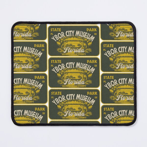 Item preview, Ybor City Museum State Park, Hillsborough County, Florida, badge design designed and sold by Wanderful-roads.