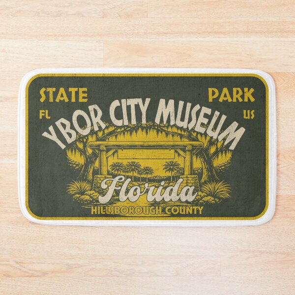 Item preview, Ybor City Museum State Park, Hillsborough County, Florida, badge design designed and sold by Wanderful-roads.