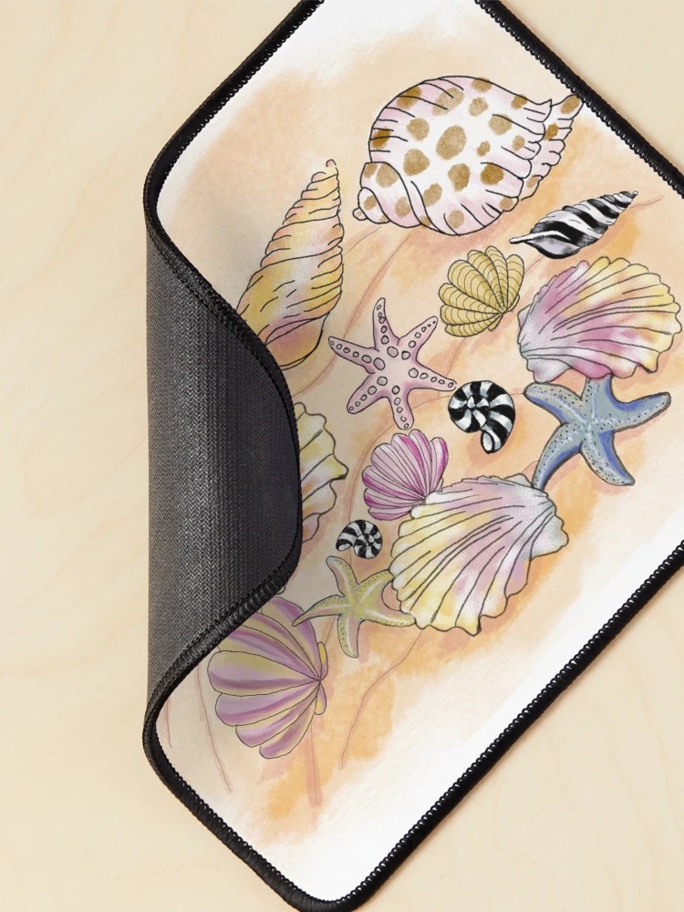 Thumbnail 2 of 5, Mouse Pad, Sea Shell Collection designed and sold by AnnetteGWhite.