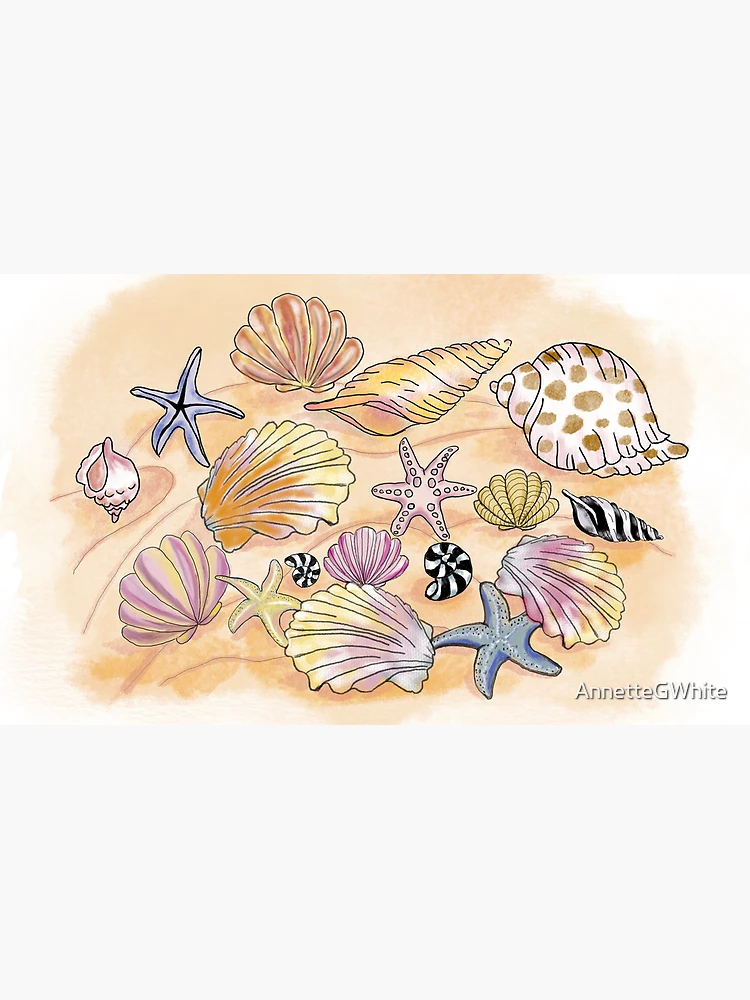 Thumbnail 4 of 4, Coffee Mug, Sea Shell Collection designed and sold by AnnetteGWhite.