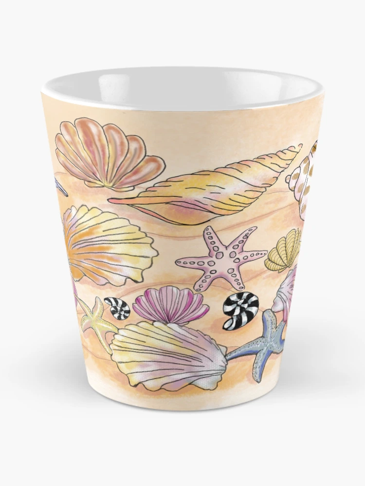 Thumbnail 2 of 4, Coffee Mug, Sea Shell Collection designed and sold by AnnetteGWhite.