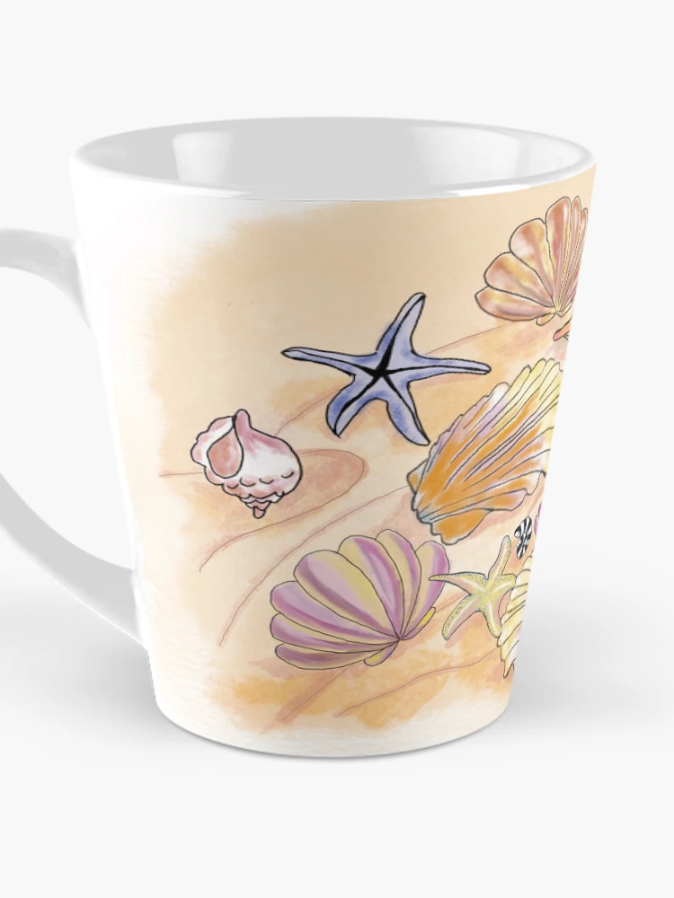 Thumbnail 3 of 4, Coffee Mug, Sea Shell Collection designed and sold by AnnetteGWhite.