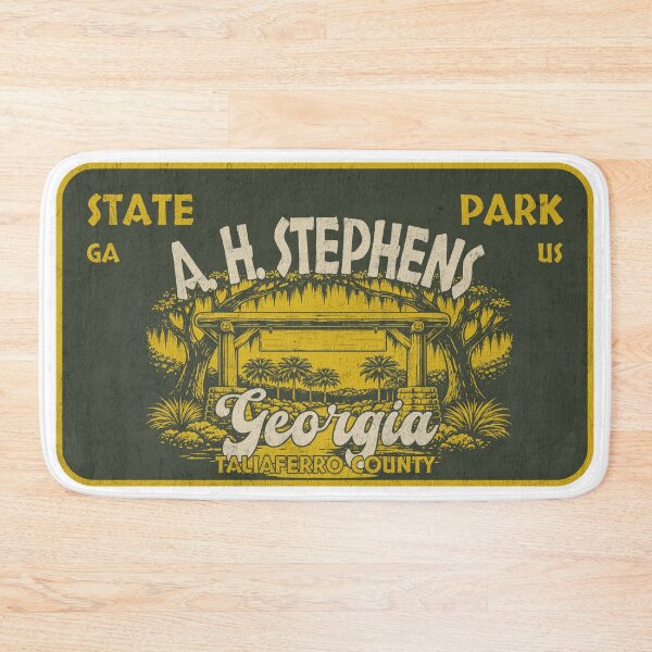 Item preview, A. H. Stephens State Park, Taliaferro County, Georgia, badge design designed and sold by Wanderful-roads.