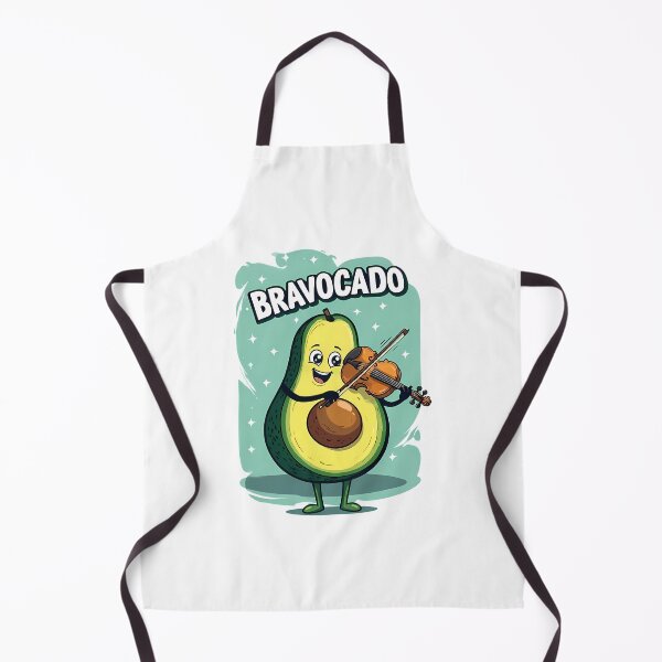 Item preview, Avocado and Violin - World Music Day designed and sold by Art-Arcade6.