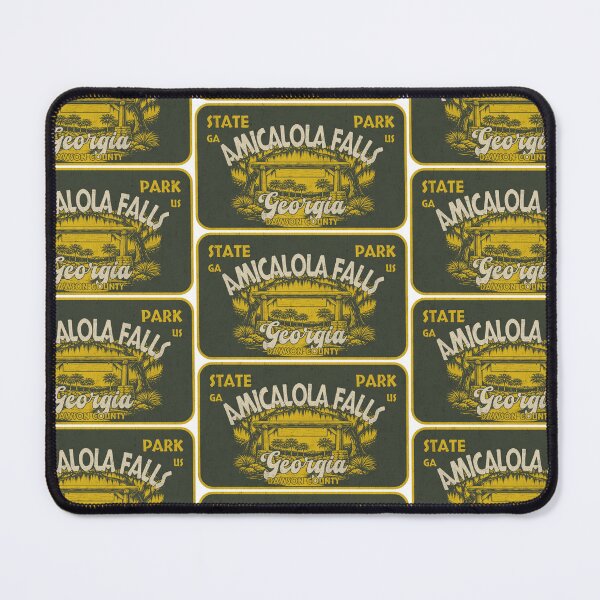 Item preview, Amicalola Falls State Park, Dawson County, Georgia, badge design designed and sold by Wanderful-roads.