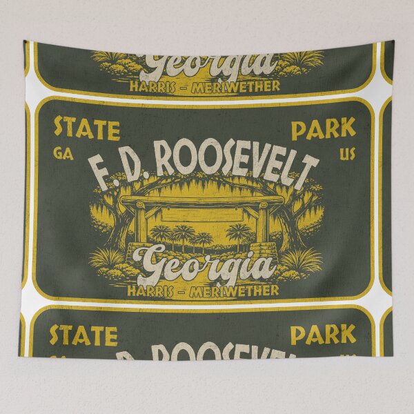 Item preview, F. D. Roosevelt State Park, Harris - Meriwether, Georgia, badge design designed and sold by Wanderful-roads.