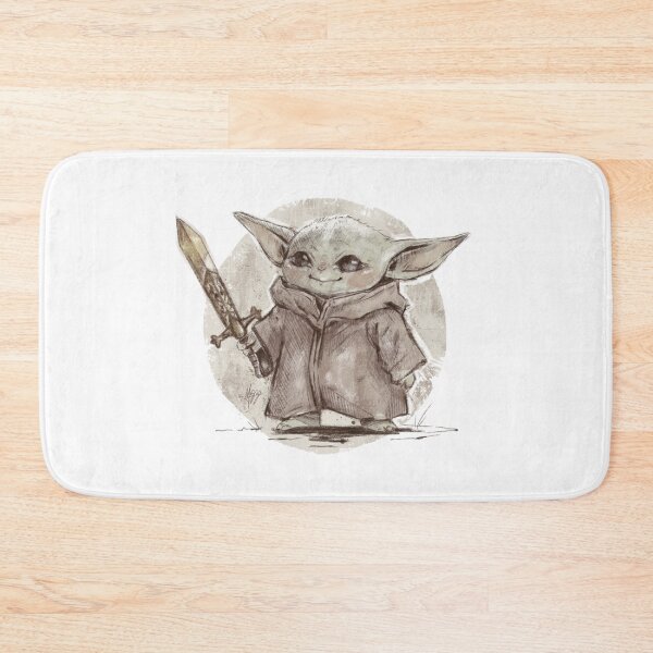 Item preview, BABY YODA WARRIOR SEPIA designed and sold by melyverso.