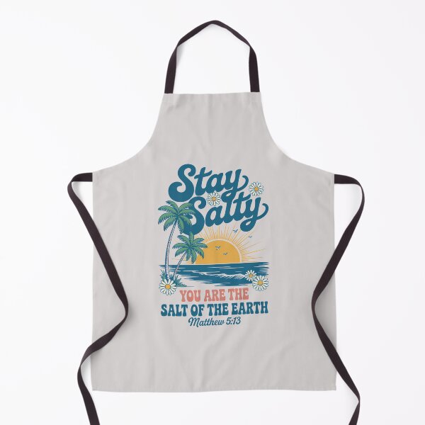 Item preview, Stay Salty Christian Beach Design – Matthew 5:13 Bible Verse Summer Faith designed and sold by Golden Blaze Studio.